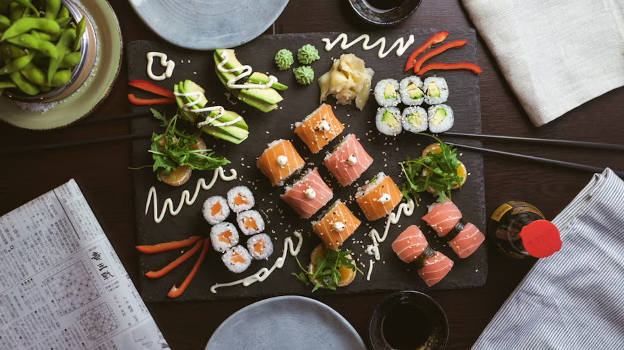 Aburi Salmon Roll Sushi Tei Balikpapan
